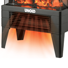 Lò sưởi điện UNOLD 3in1 với hiệu ứng ngọn lửa 3D