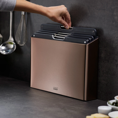 Bộ thớt Joseph Joseph 60172 Folio vỏ màu rosegold