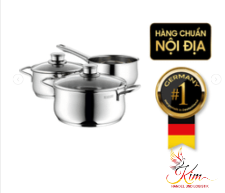 Bộ nồi WMF Diadem Plus 3 món kèm quánh
