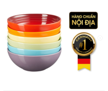 Set 6 bát Le Creuset cầu vồng 16 cm