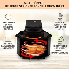Nồi chiên hấp không khí nóng KLARSTEIN VENDURE 5L
