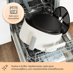 Nồi chiên hơi nước Air Bloom KLARSTEIN 7.5L màu trắng