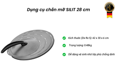 Dụng cụ chắn mỡ Silit 28 cm nội địa Đức