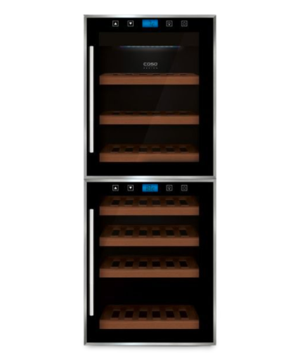 Tủ rượu Caso Winecomfort touch 38 chai 2D
