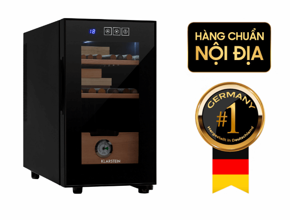 Tủ bảo quản Cigar Klarstein 23L