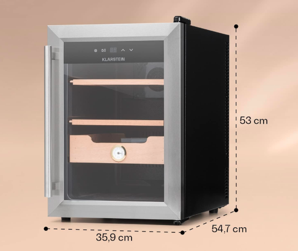 Tủ bảo quản Cigar Klarstein 37l