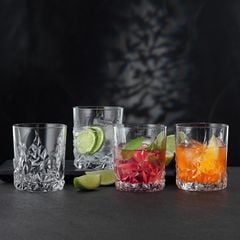 Set 4 cốc whisky cao Nachtmann 101049 Square Longdrink 445ml
