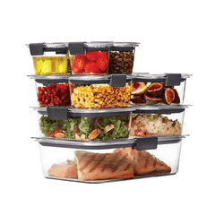 Set hộp Tritan Rubbermaid Brilliance 22 món Made in USA