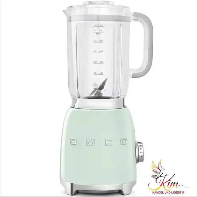 Máy xay sinh tố SMEG BLF01PGEU màu xanh bạc hà nội địa Đức