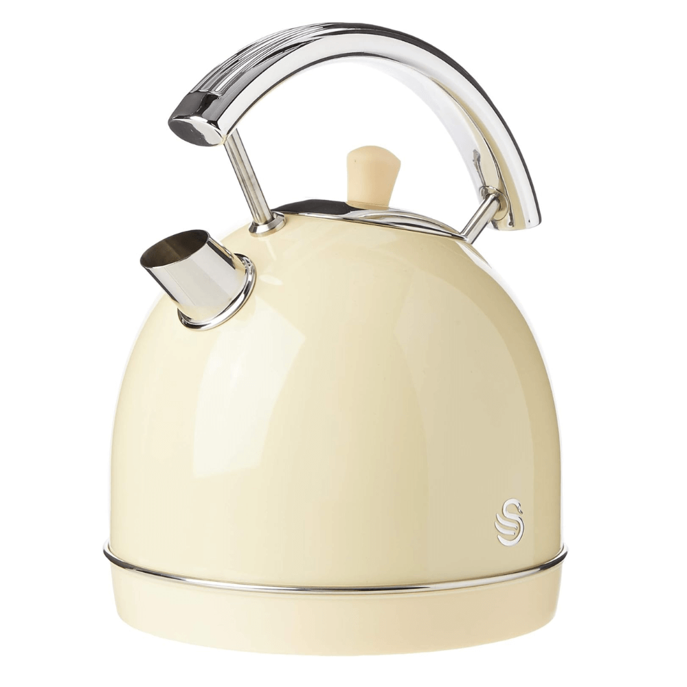 Ấm siêu tốc SWAN Retro 3000W 1,8L màu kem