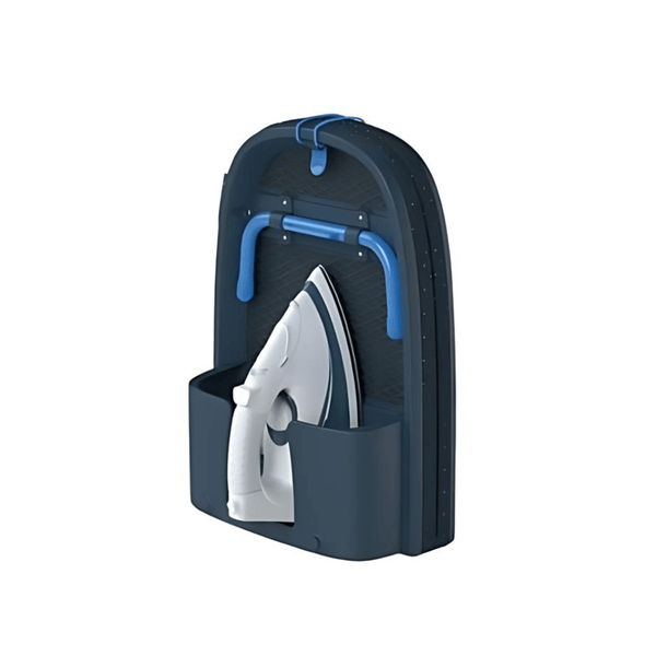 Bàn để ủi đồ gấp gọn cao cấp có móc treo cửa Joseph Joseph Pocket Folding Plus (Blue) 50010