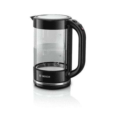 Ấm siêu tốc thủy tinh BOSCH TWK70B03 1,7L màu đen