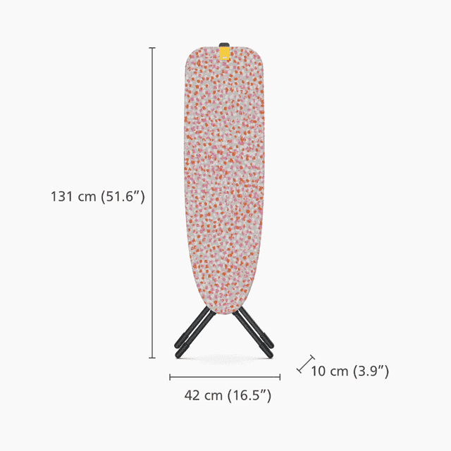 Bàn để ủi đồ chân cao có móc treo cửa Joseph Joseph Glide Compact (Peach Blossom) 50027