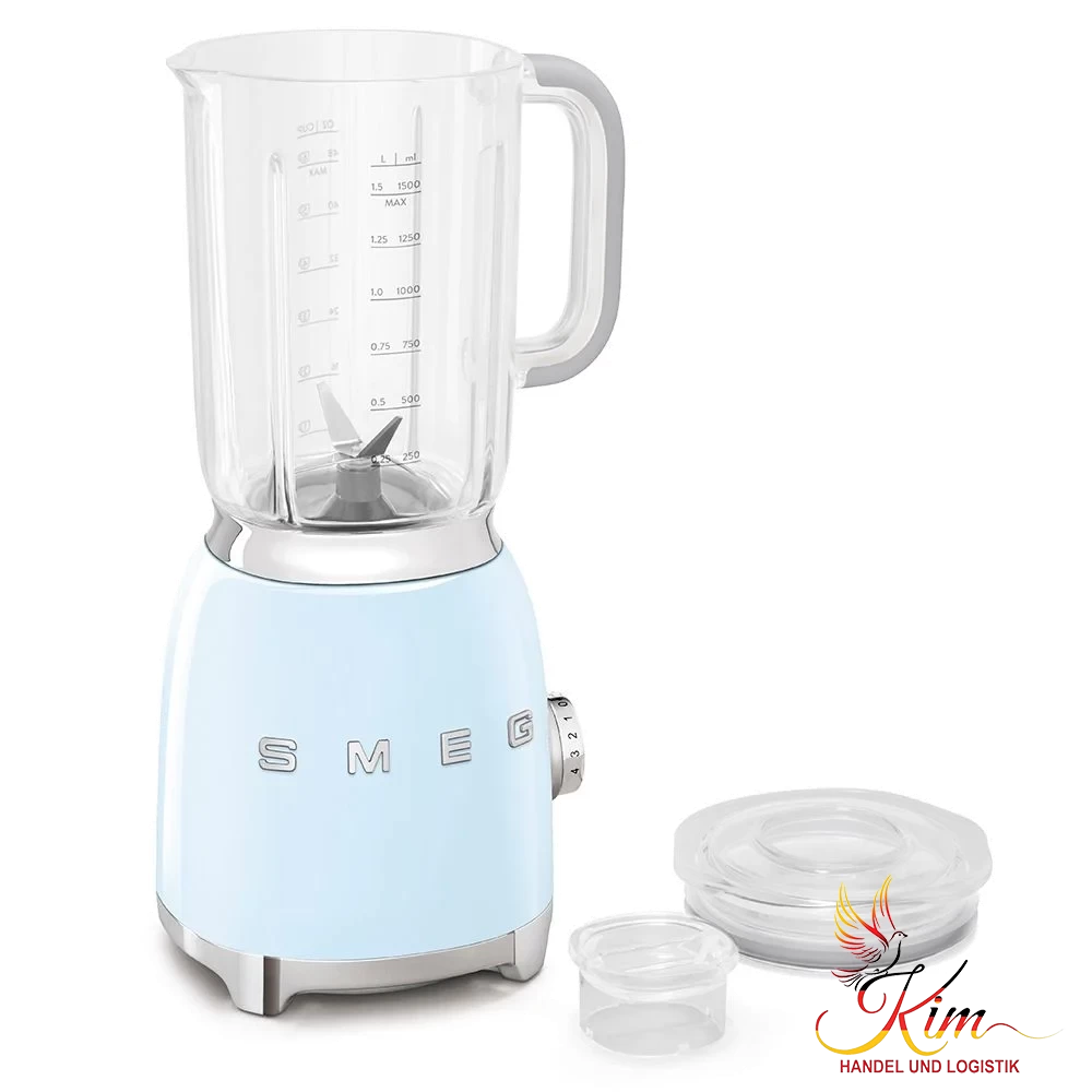 Máy xay sinh tố SMEG BLF01PBEU màu xanh da trời pastel nội địa Đức