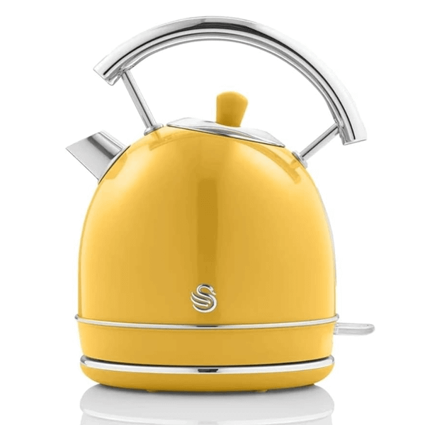 Ấm siêu tốc SWAN Retro 3000W 1,8L màu vàng