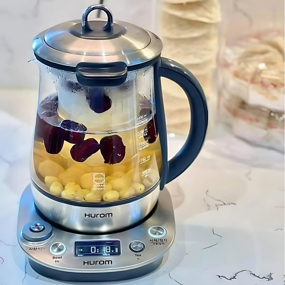 Ấm pha trà chưng yến Hurom Tea Master TM-P02FSS