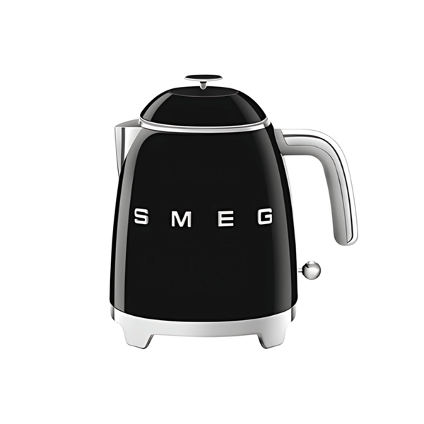 Ấm siêu tốc mini SMEG KLF05BLEU 0,8L màu đen