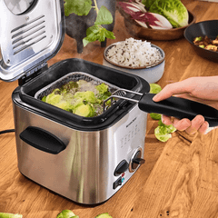 Nồi chiên ngập dầu mini Silvercrest SFM 840B1