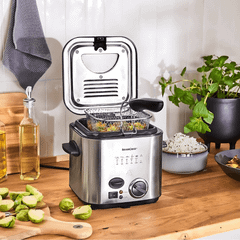 Nồi chiên ngập dầu mini Silvercrest SFM 840B1