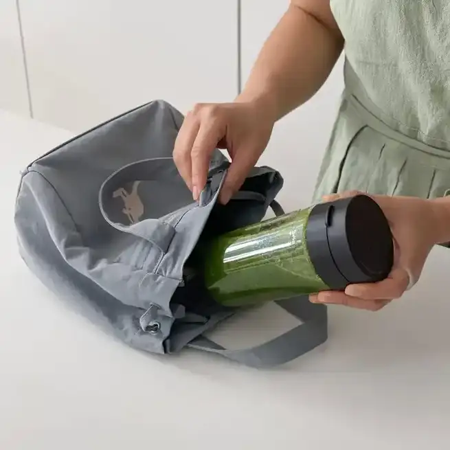 Máy xay sinh tố HUROM mini màu kem