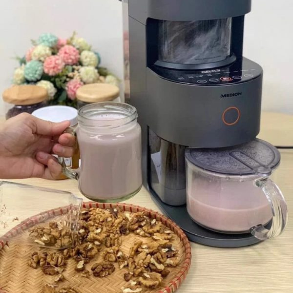 Chia sẻ    Máy làm sữa hạt Medion MD19725 nội địa Đức