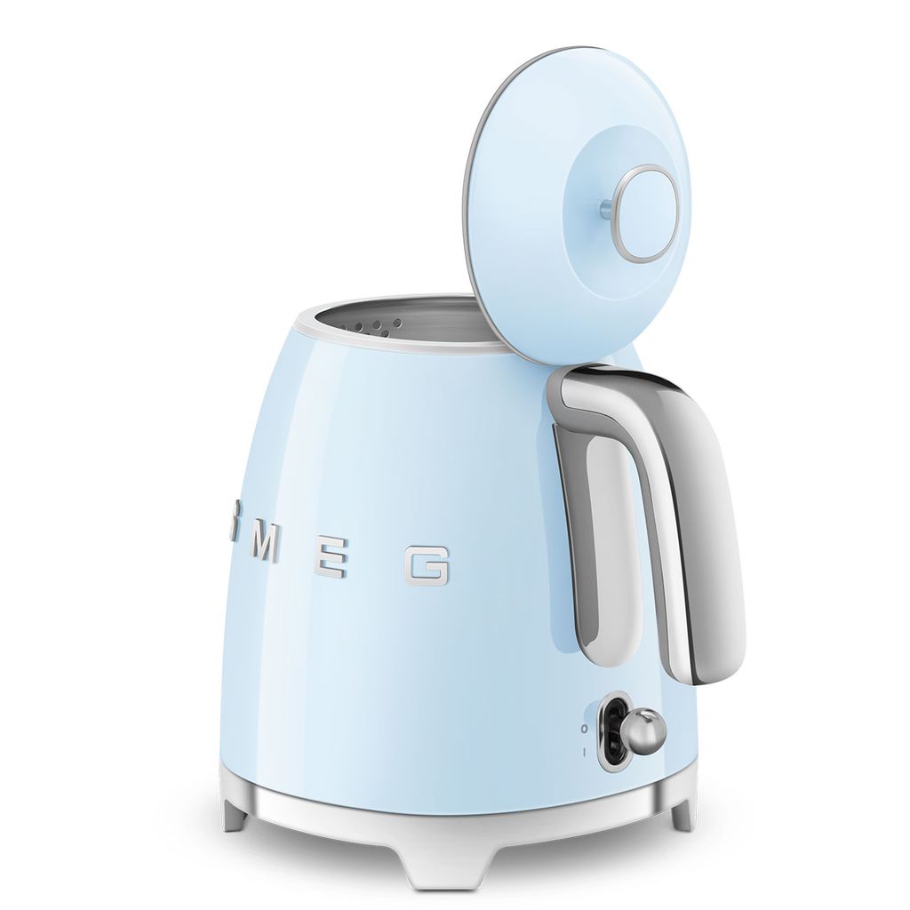 Ấm siêu tốc mini SMEG KLF05PBEU 0,8L màu xanh blue