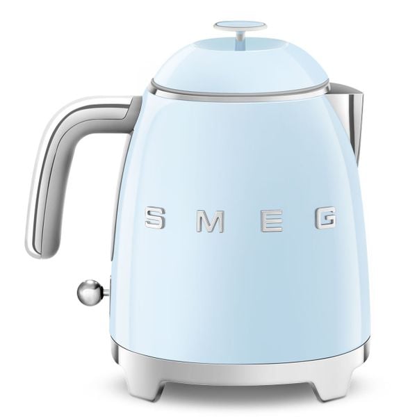 Ấm siêu tốc mini SMEG KLF05PBEU 0,8L màu xanh blue