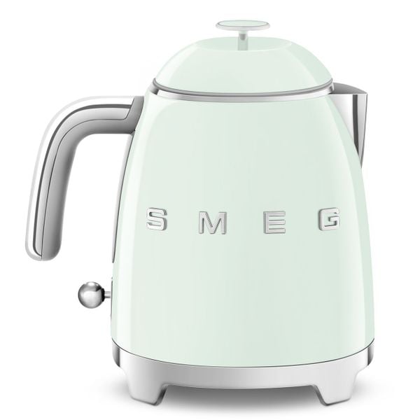 Ấm siêu tốc mini SMEG KLF05PGEU 0,8L màu xanh mint