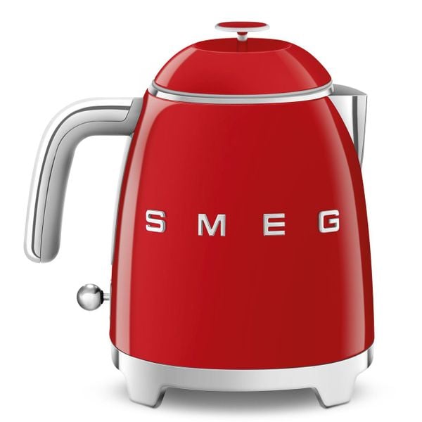 Ấm siêu tốc mini SMEG KLF05RDEU 0,8L màu đỏ
