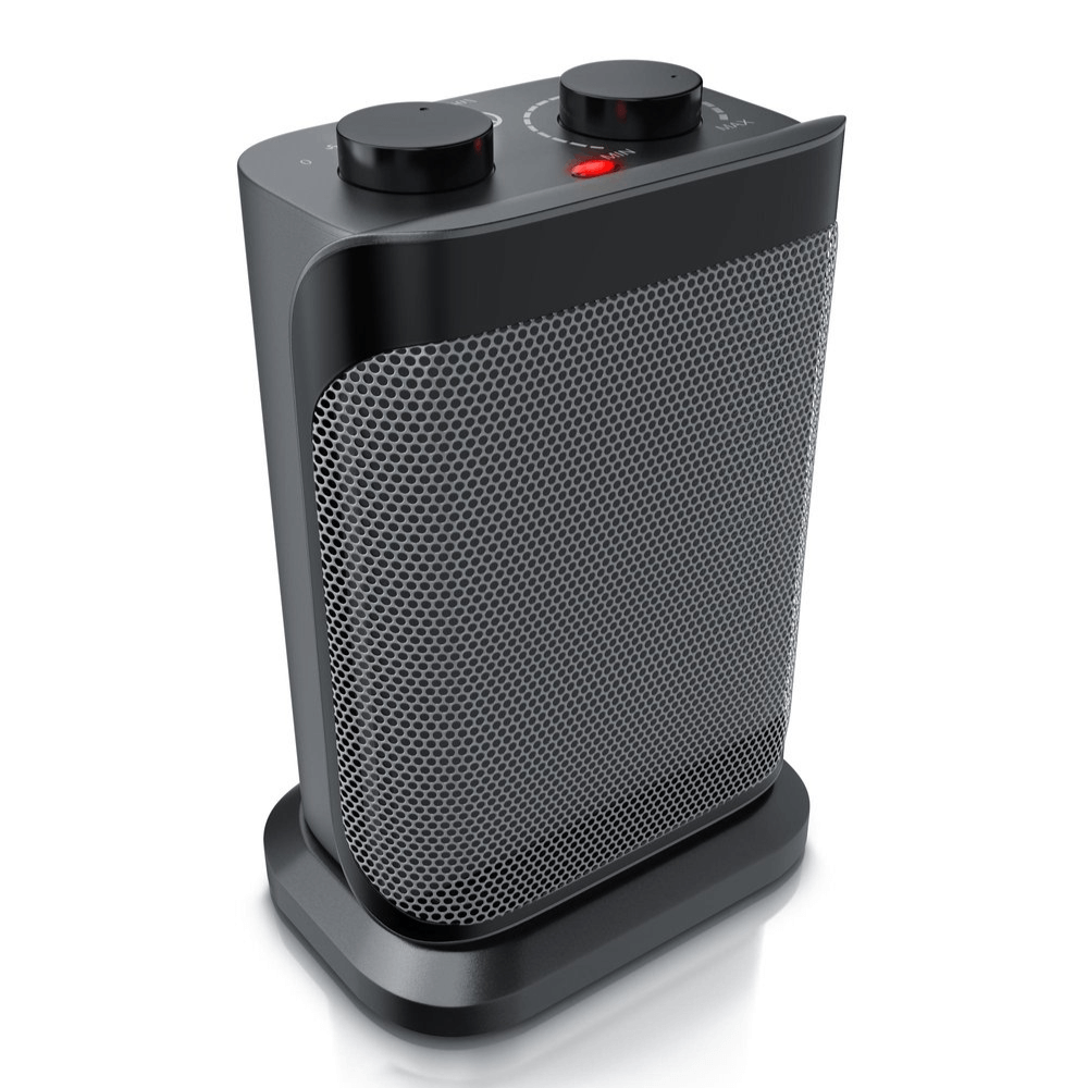 Quạt sưởi gốm Brandson 1500W màu đen bạc