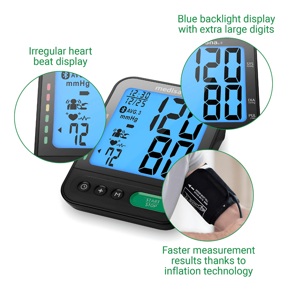 Máy đo huyết áp bắp tay Medisana BU580