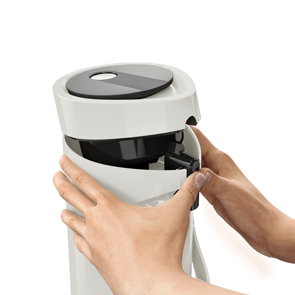 Phích giữ nhiệt Emsa Ponza 1,9L màu trắng