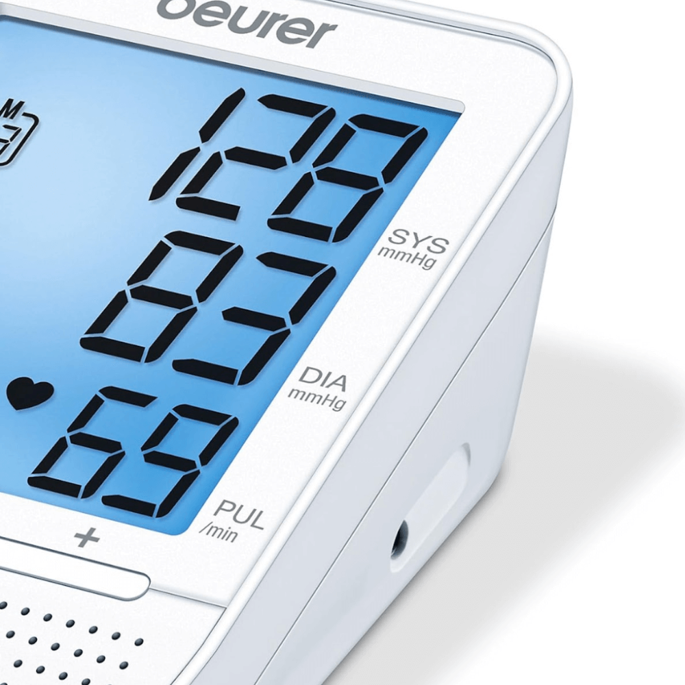 Máy đo huyết áp bắp tay BEURER BM49 màu trắng