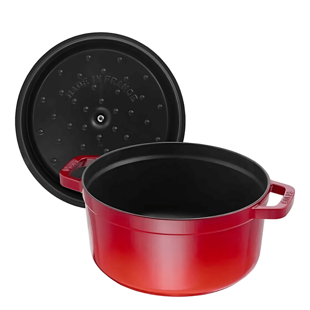 Nồi tròn STAUB Cocotte 22cm màu đỏ cheery