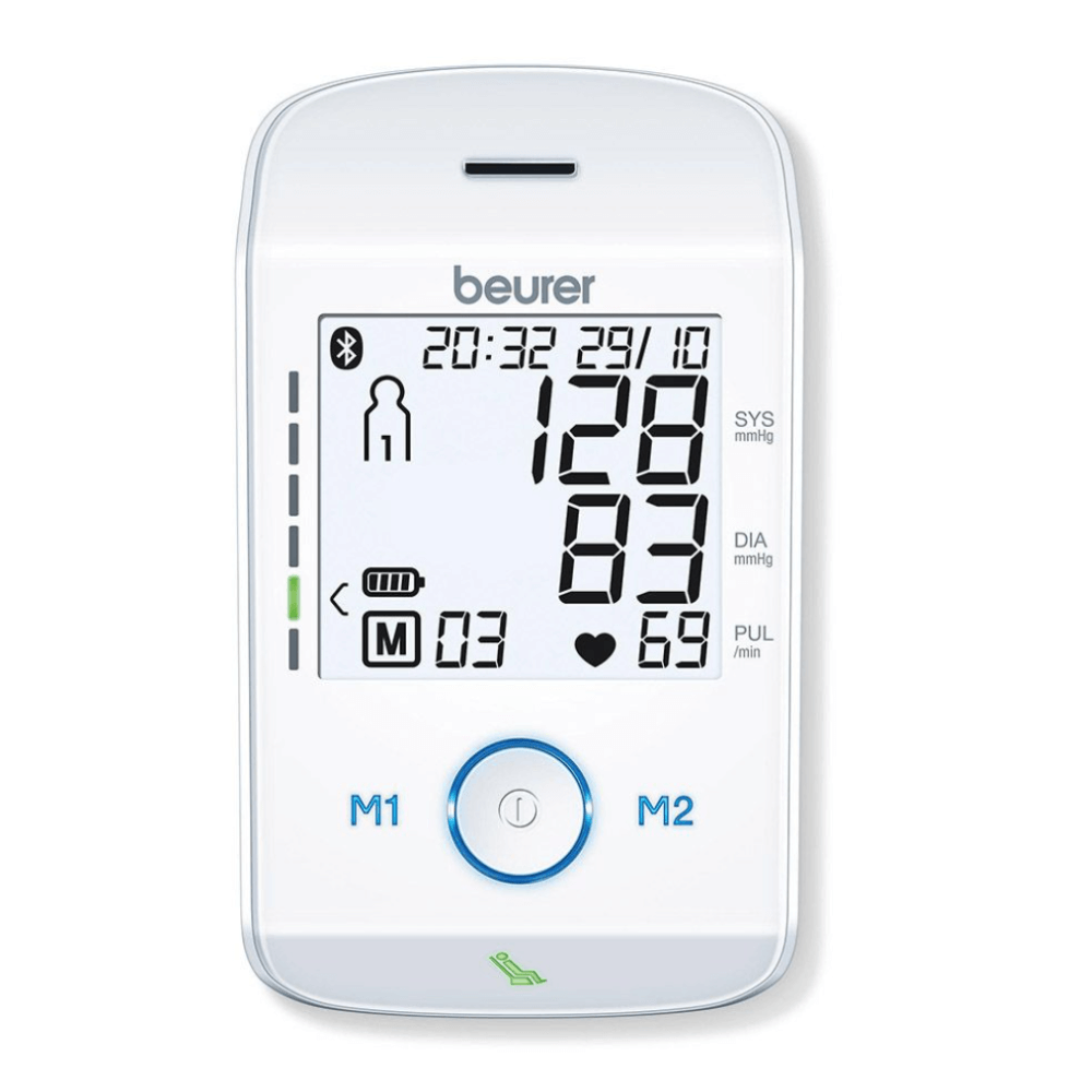 Máy đo huyết áp công nghệ bluetooth BEURER BM85 màu trắng
