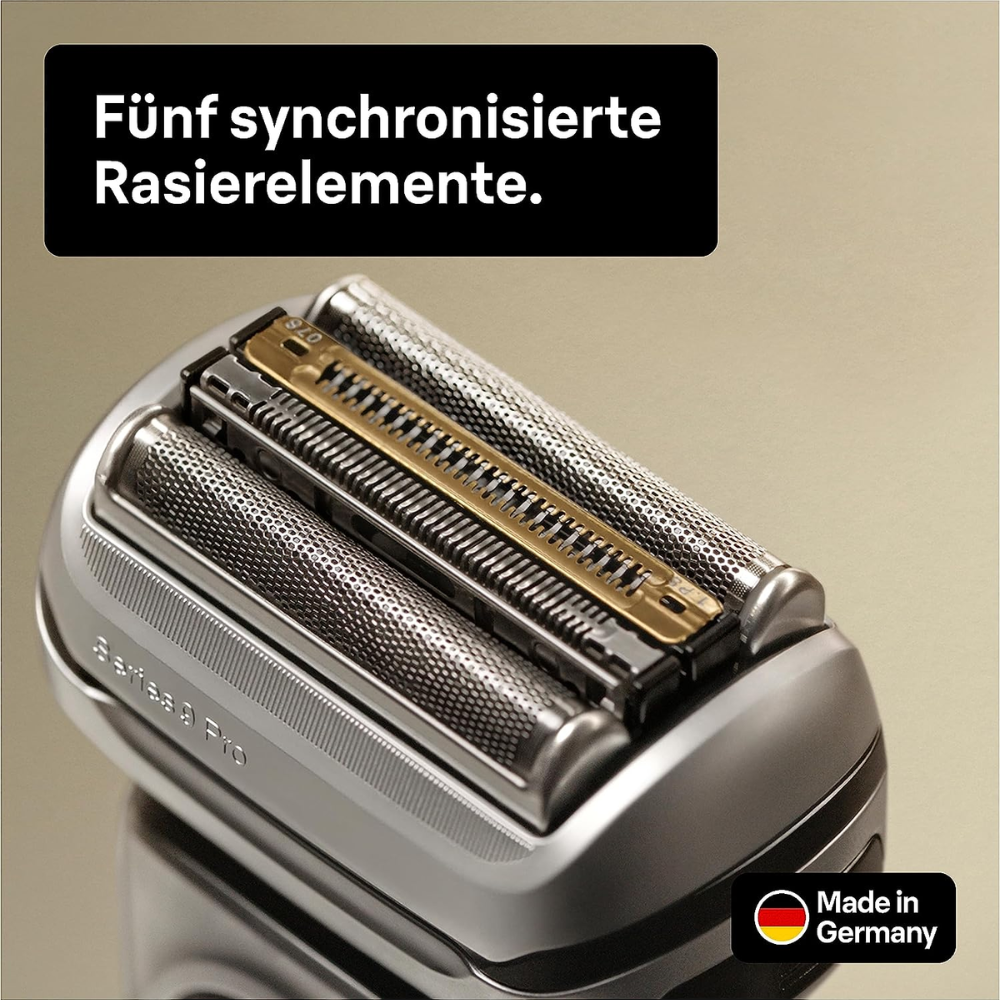 Máy cạo râu BRAUN serie 9 Pro 9477cc made in Germany