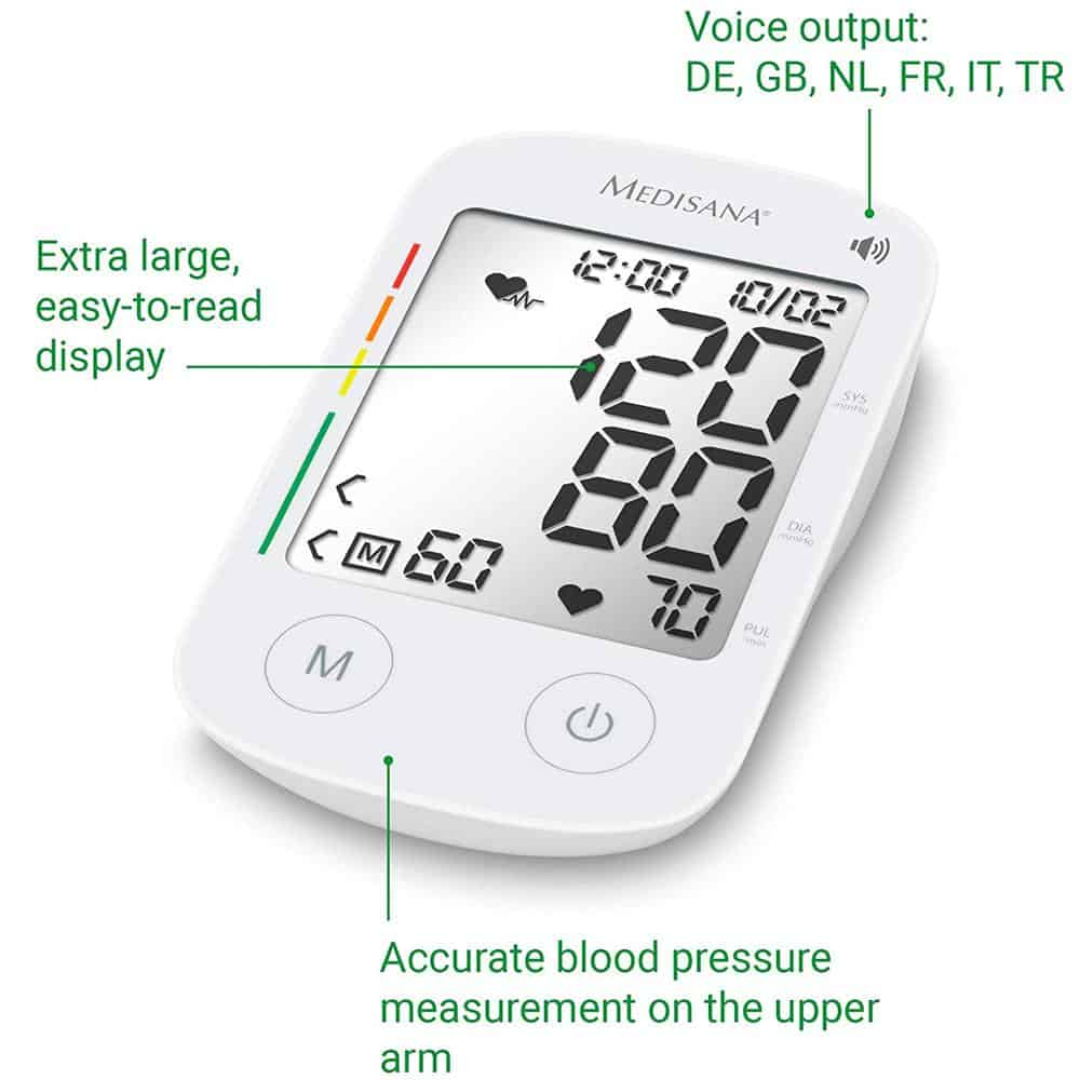 Máy đo huyết áp Medisana BU 535 51178 Voice