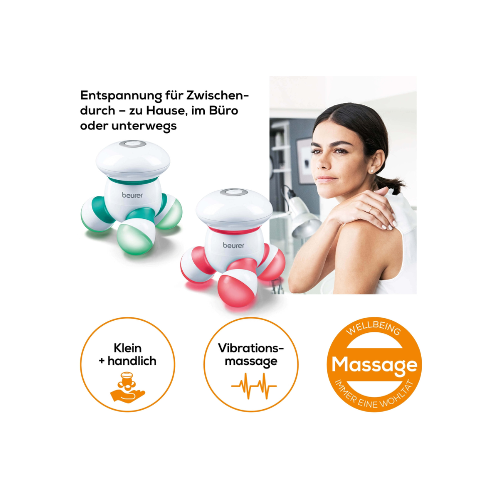 Máy Massage mini cầm tay BEURER MG16 màu đỏ