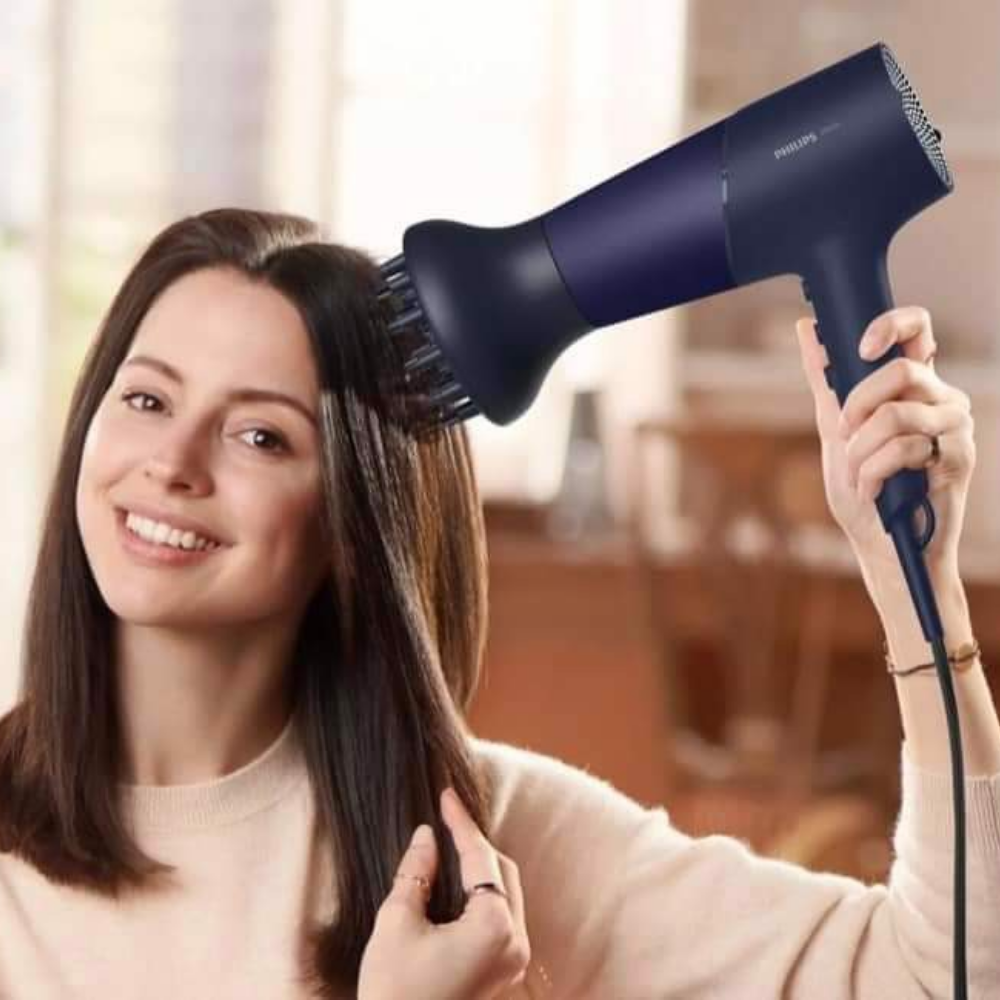 Máy sấy tóc Philips series 5000 BHD510/20 2300W (3 phụ kiện sấy tạo kiểu)