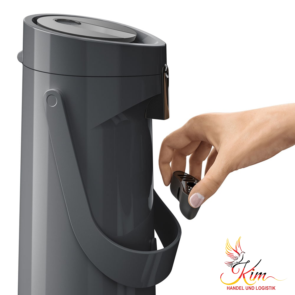 Phích giữ nhiệt Emsa Ponza 1,9L màu đen