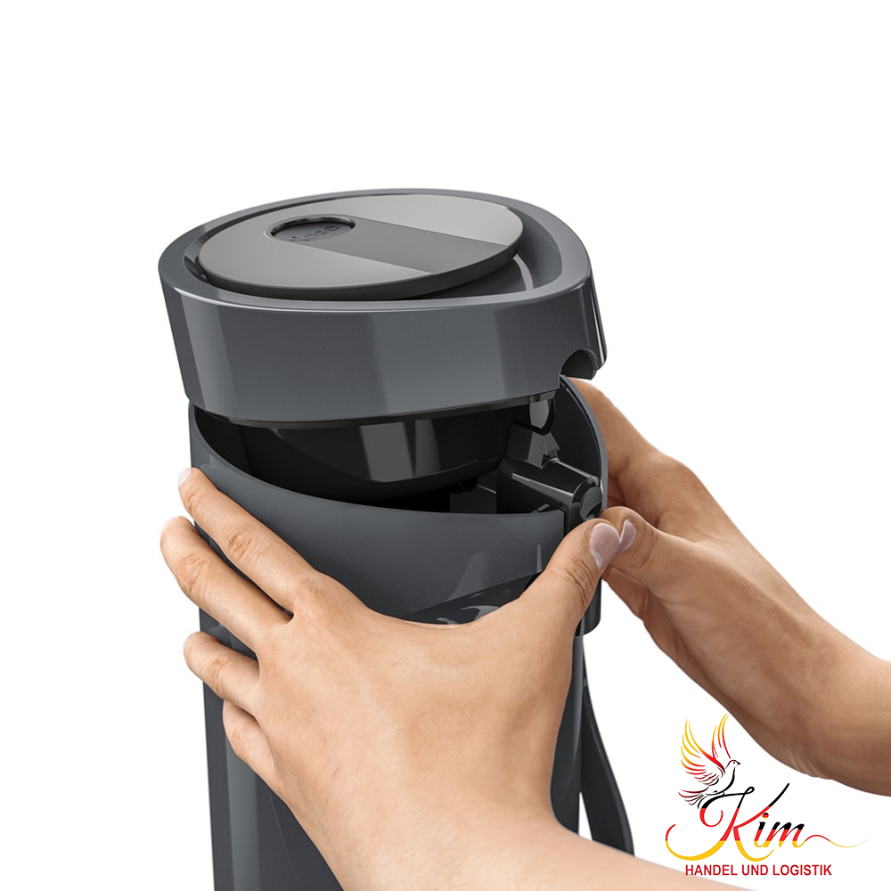 Phích giữ nhiệt Emsa Ponza 1,9L màu đen