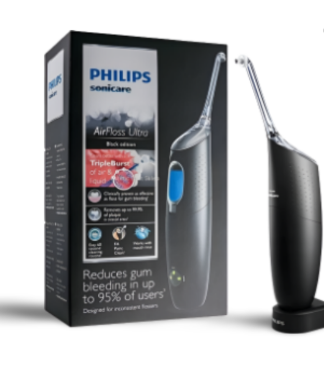 Tăm nước không dây Philips HX8438/03 màu đen