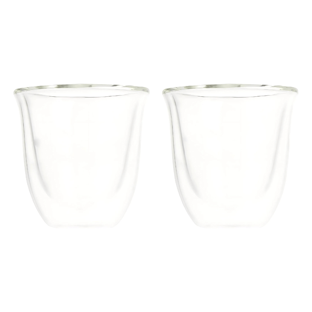 Set 2 cốc thủy tinh Delonghi Espresso 90ml