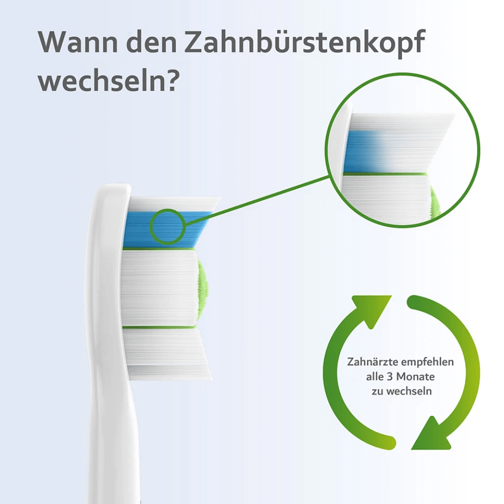 Set 4 đầu bàn chải thay thế Philips HX6064/10 làm trắng răng