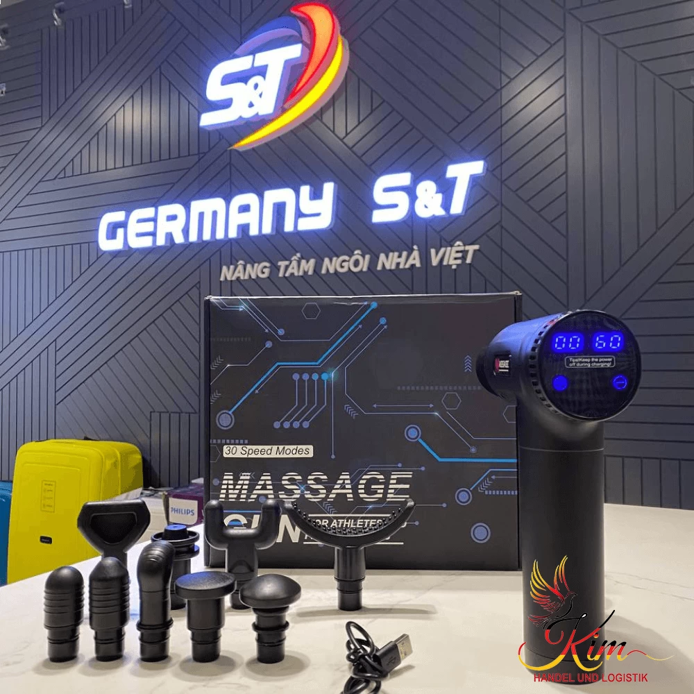 Máy Massage thư giãn cơ bắp ZonGym màu đen