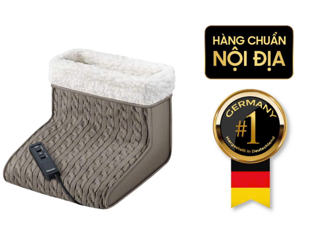 Ủng ủ ấm massage chân Beurer FWM45