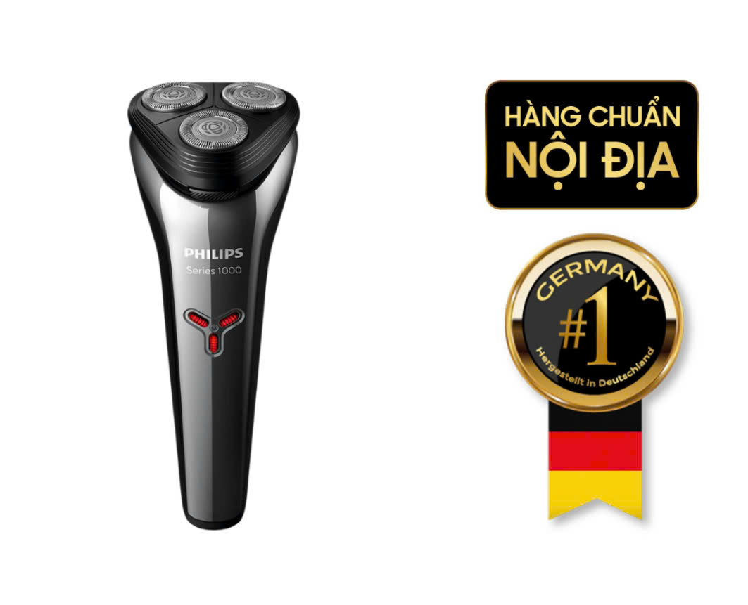 Máy cạo râu khô và ướt Philips S1301/02